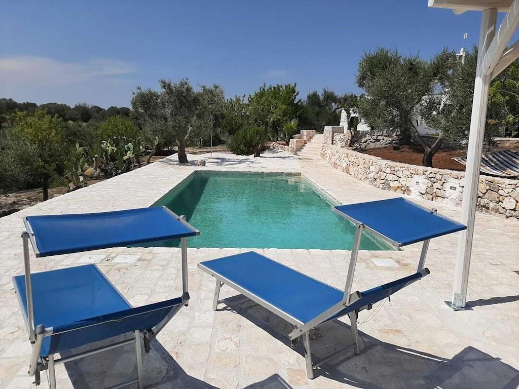 Casa Giuliveto - Charmantes Ferienhaus Mit Privatpool In Olivenhain Ostuni Extérieur photo