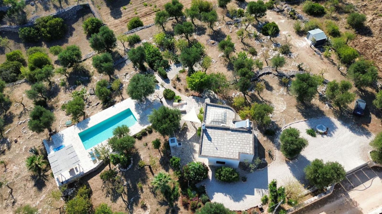Casa Giuliveto - Charmantes Ferienhaus Mit Privatpool In Olivenhain Ostuni Extérieur photo
